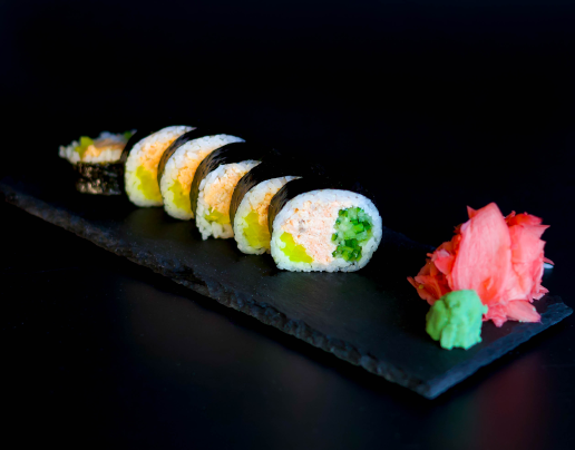 Futomak z Pieczonym Łososiem