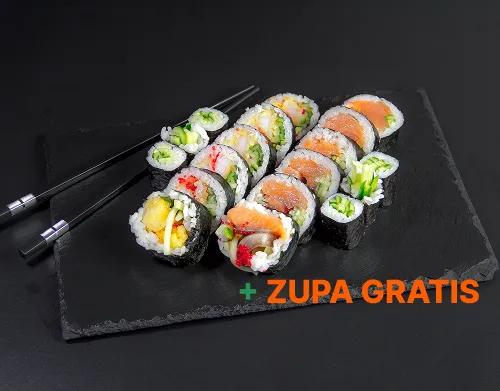 Futomak Lunch — klasyczny futomak sushi z dostawą w Toruniu