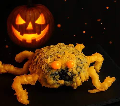 Krabowy Koszmar – Halloweenowy sushi burger, który ożywa!