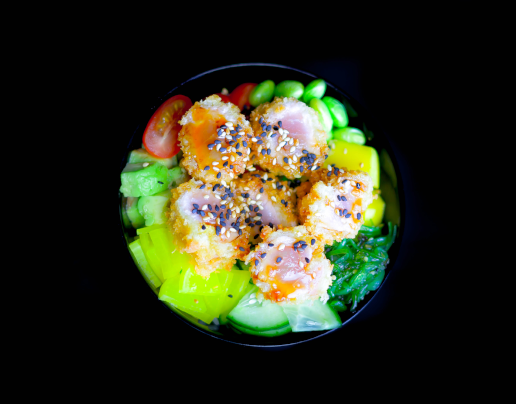 Bowl z Tuńczykiem w Tempurze