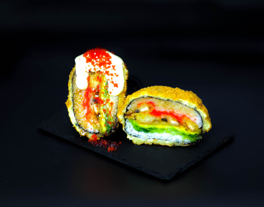 Sushi Burger z węngorzem