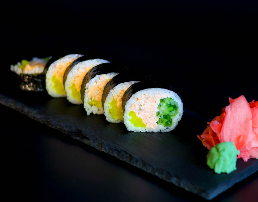 Futomak z Pieczonym Łososiem