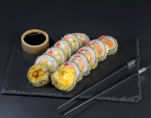 Обід у Tempura - суші-ланч-сет з доставкою в Торуні