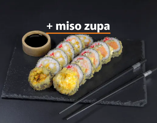 Lunch w Tempurze — zestaw sushi lunch z dostawą w Toruniu
