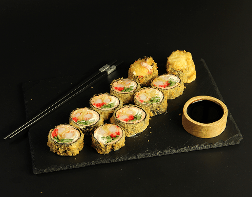 Tempura Futomak without Rice - crispy futomak in tempura, sushi delivery in Toruń