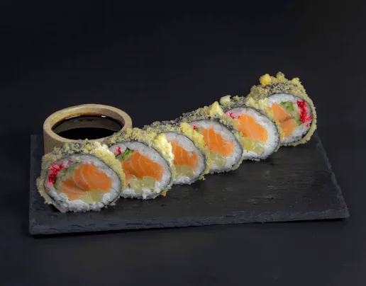Tempura Futomak z Łososiem