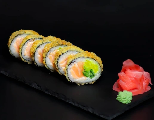 Tempura Futomak z Łososiem