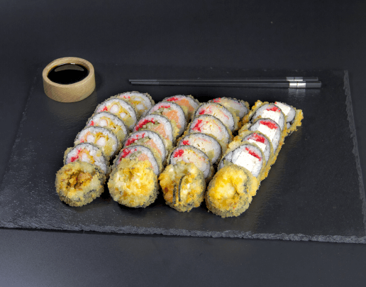 Tempura Set — chrupiące tempura sushi z dostawą w Toruniu